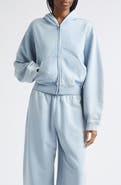 Alexander Wang Hotfix Cotton Zip Hoodie
