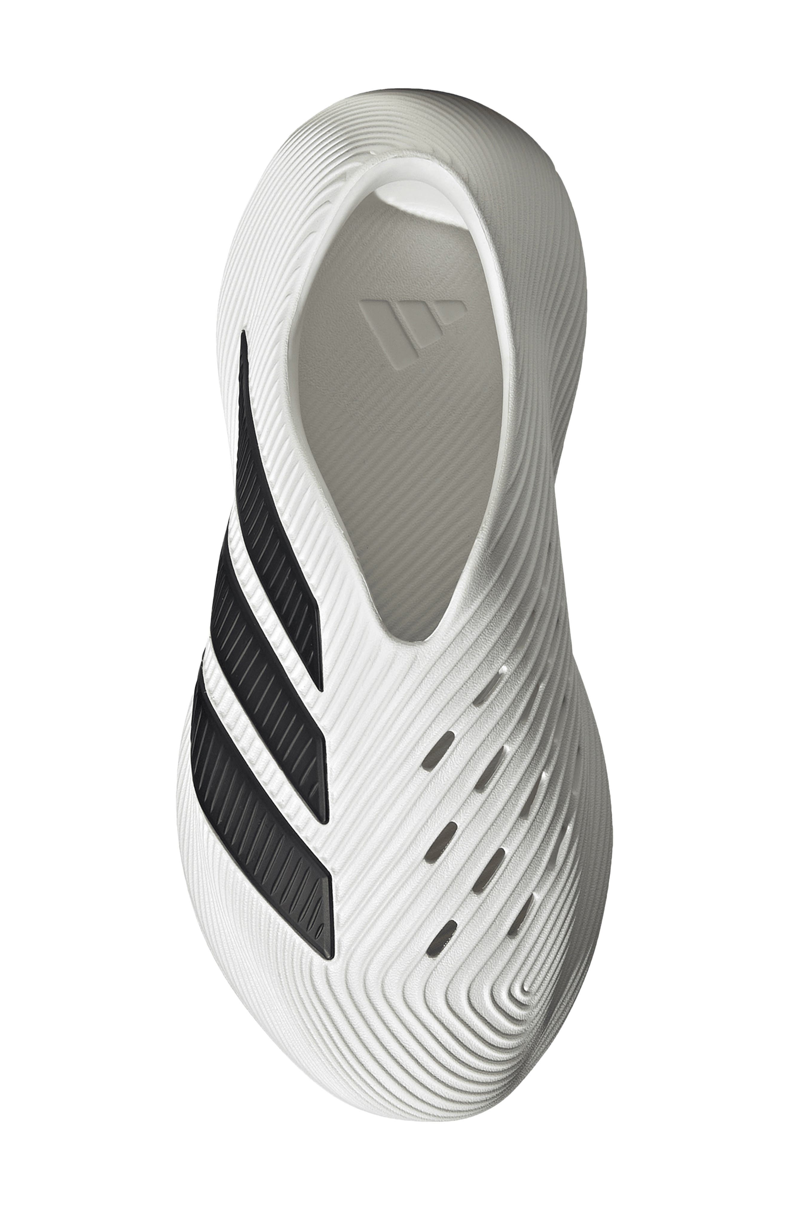 adidas Kids' Purechill Junior Runner Sneaker, Alternate, color, White/ Black/ White