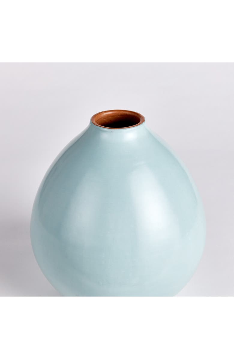 Napa Home & Garden 11" x 12" Lucela Peruvian Clay Medium Handcrafted Decorative Vase, Alternate, color, 