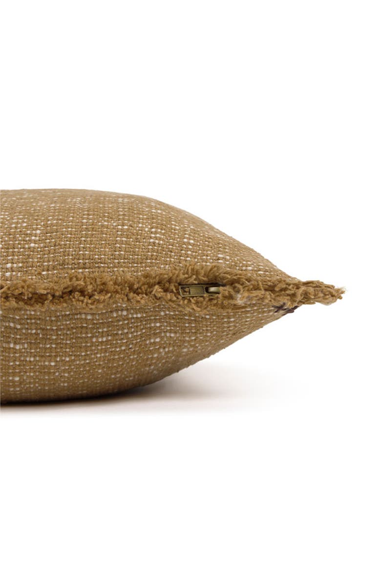 Lorena Canals Handloom Rectangular Cushion, Alternate, color, Ochre And Natural