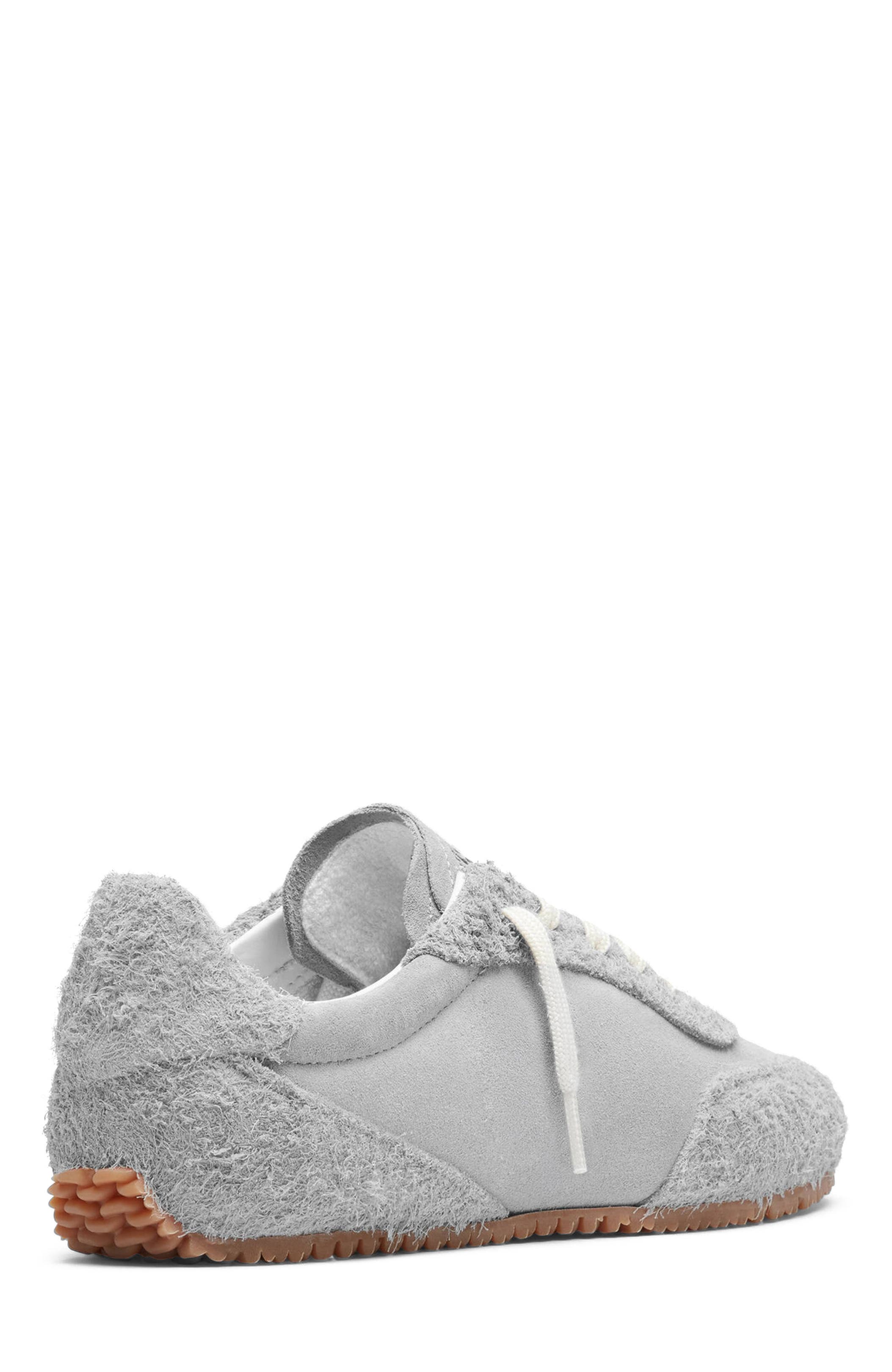 Daze Suede Runner - Women's, Alternate, color, Grey/Off White