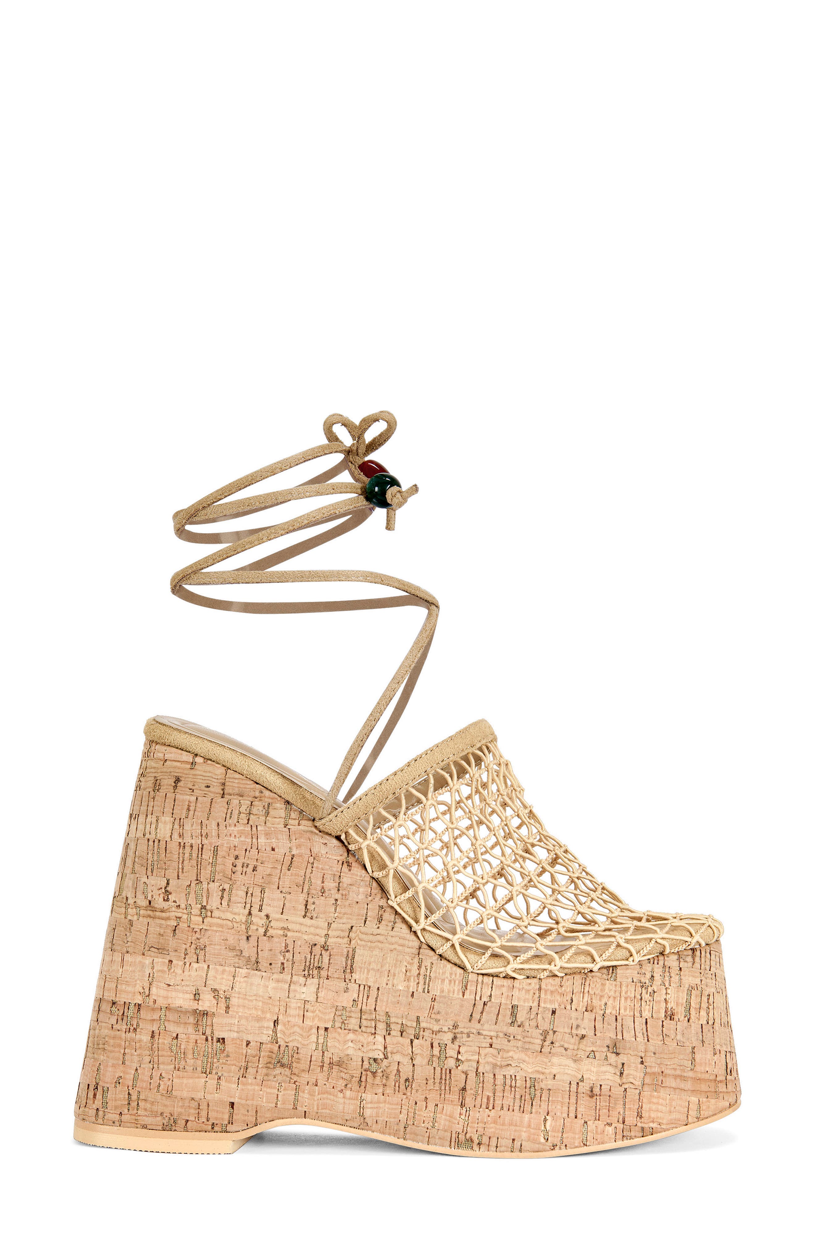 AZALEA WANG Venne Platform Wedge Sandal, Alternate, color, 