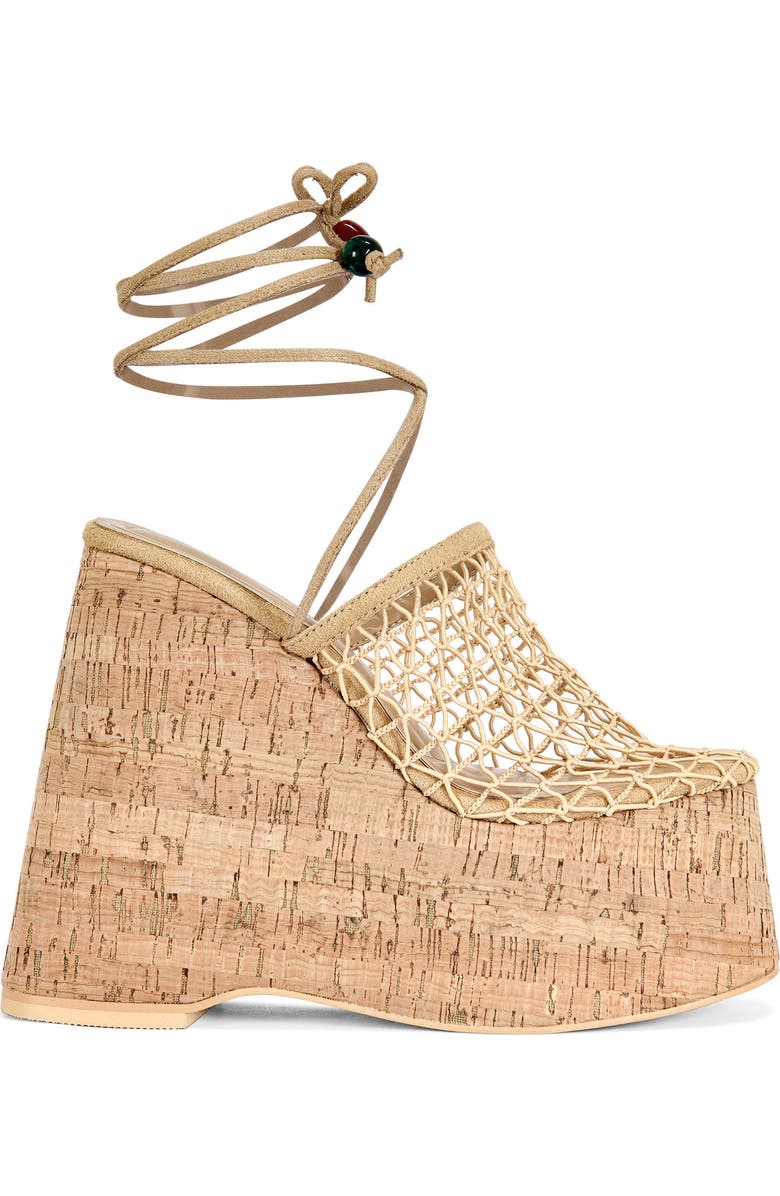 AZALEA WANG Venne Platform Wedge Sandal, Alternate, color,