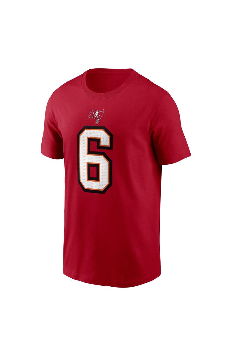 Nike Men's Nike Baker Mayfield Red Tampa Bay Buccaneers Player Name & Number T-Shirt, Alternate, color, Red