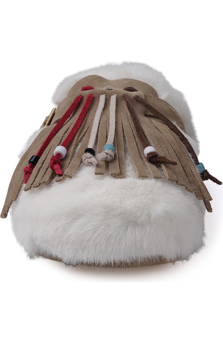 Artisan Crafted By Zigi Preslyn Faux Fur Slipper, Alternate, color, White/ Faux