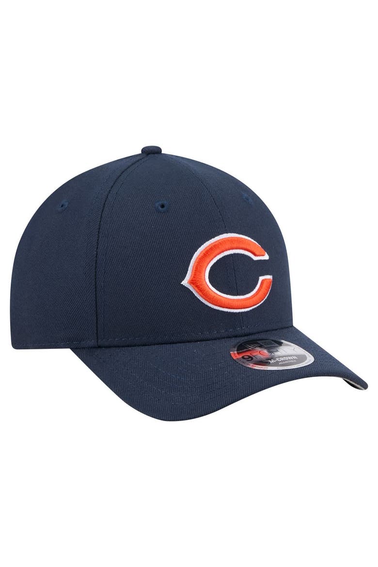 Men's New Era  Navy Chicago Bears Team Collection 9FORTY M-Crown Adjustable Hat, Alternate, color, Navy