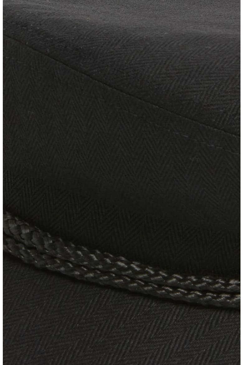 Fiddler Fisherman Cap, Alternate, color, BLACK