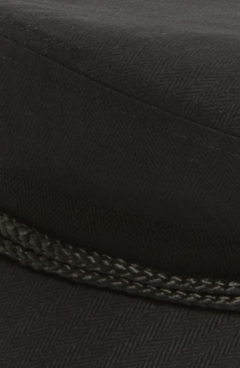 Brixton Fiddler Fisherman Cap, Alternate, color, Black