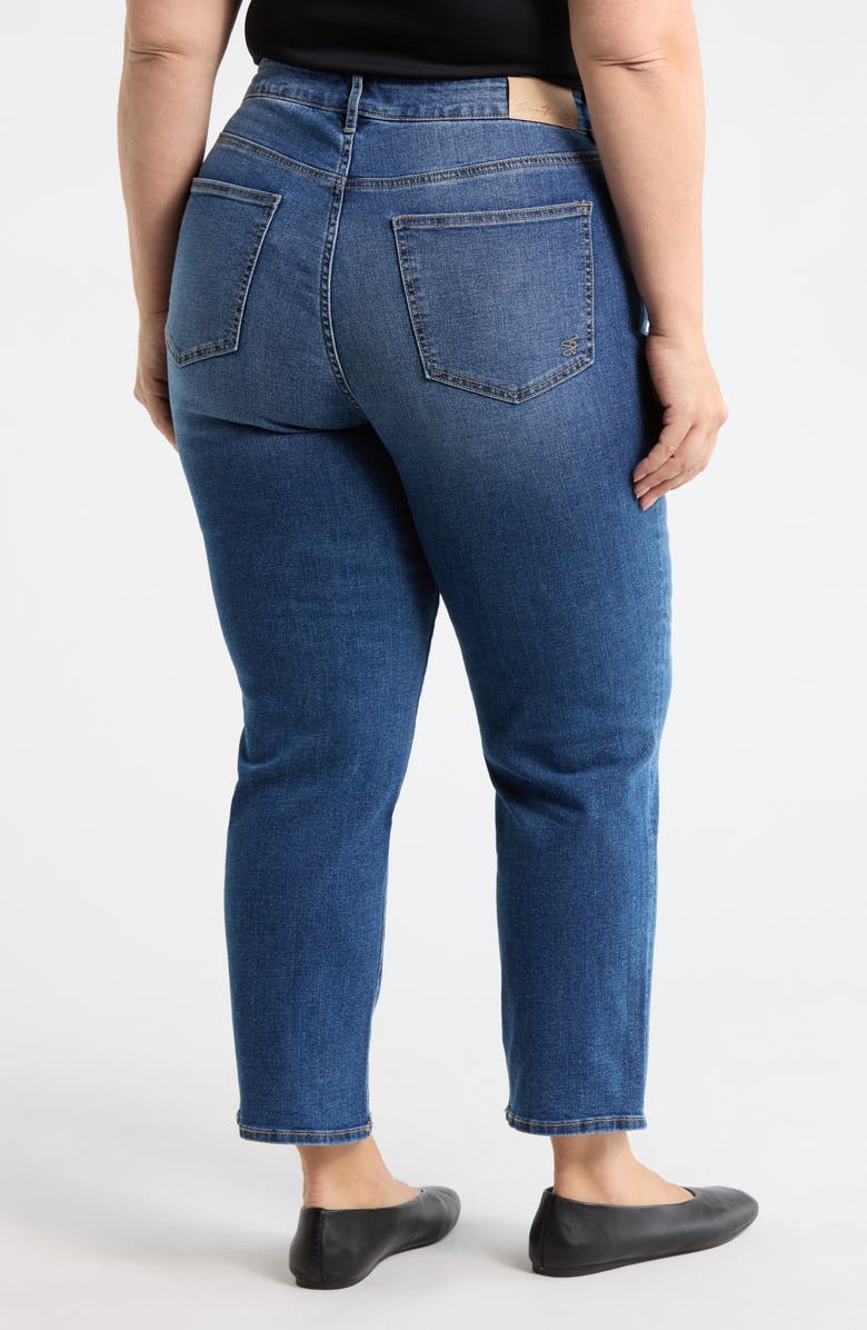 Seven7 High Waist Ankle Straight Leg Jeans, Alternate, color, Lone Wolf