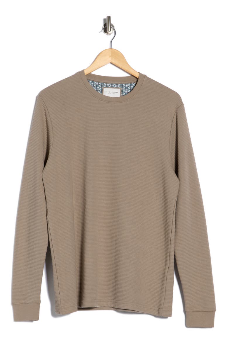 Fallen Rock Textured Crewneck Sweatshirt, Alternate, color, FALLEN ROCK