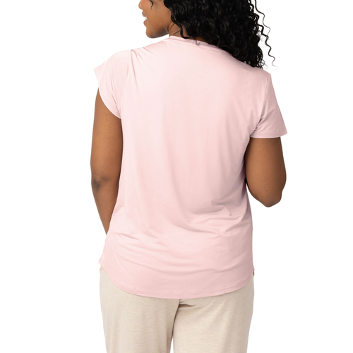Kindred Bravely Everyday Maternity & Nursing T-shirt In Pink