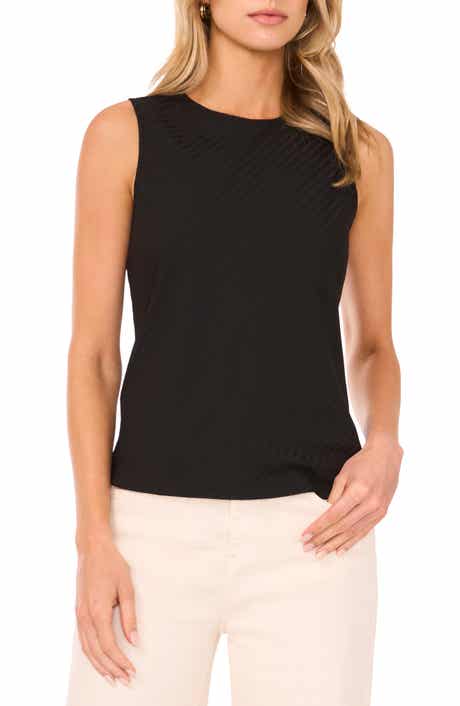 Halogen® Diagonal Stripe Knit Tank