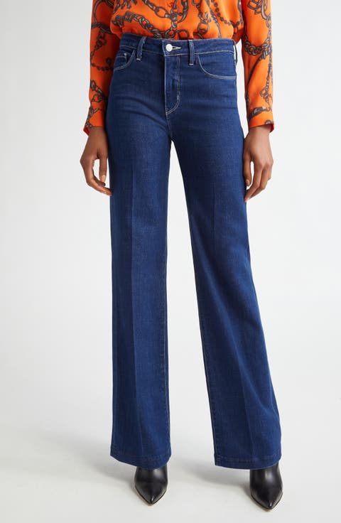 Clayton Wide Leg Jeans (Plymouth)