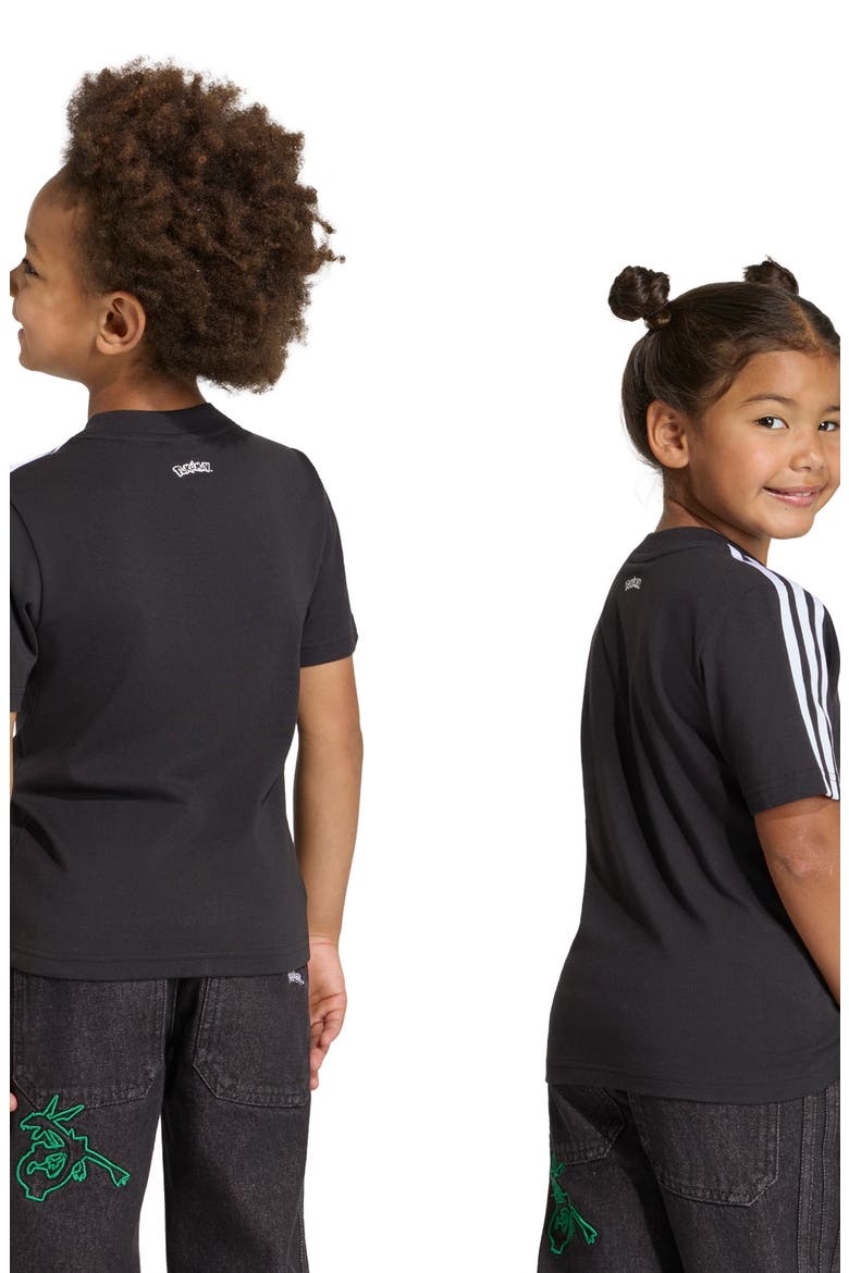 x Pokémon Kids' Cotton Graphic T-Shirt, Alternate, color, BLACK