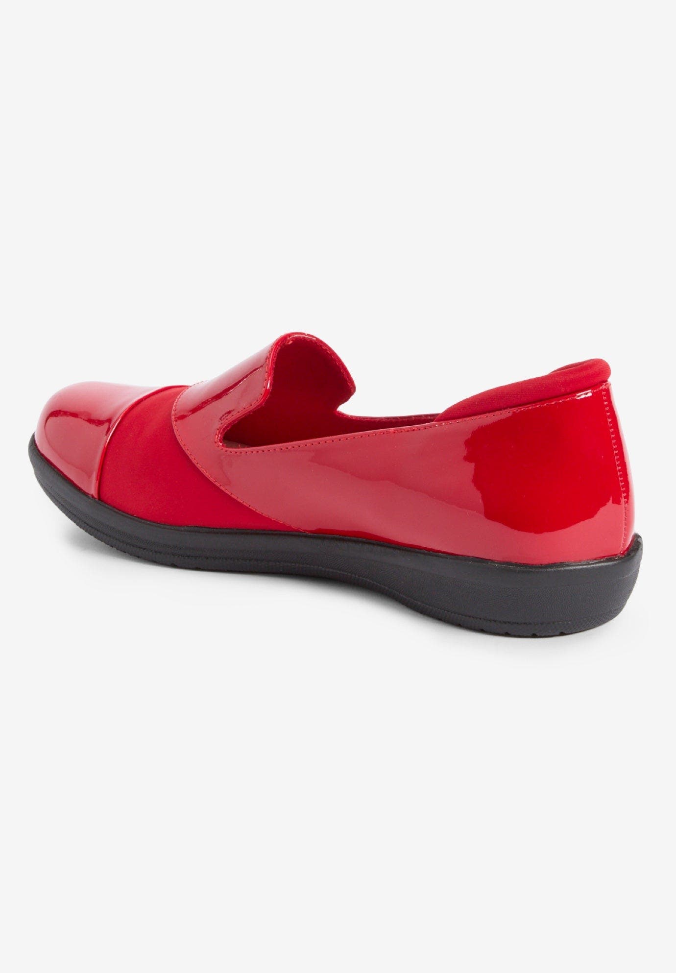 The Annete Bunion Friendly Slip On Orthotic Flat, Alternate, color, RED