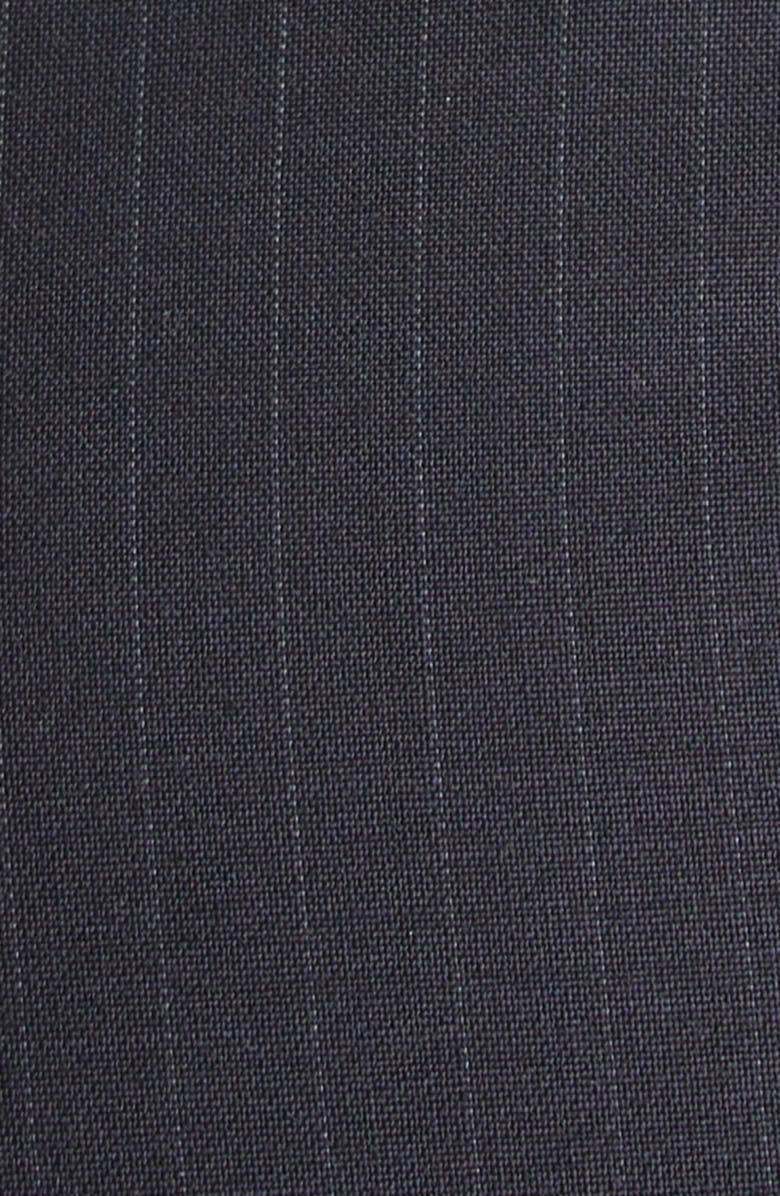 Paloma Wool Lumieti Pinstripe Side Zip Capri Pants, Alternate, color, Dark Grey