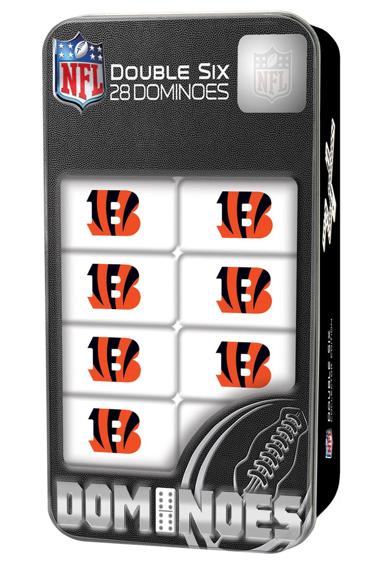 Cincinnati Bengals Dominoes, Main, color, Multicolor