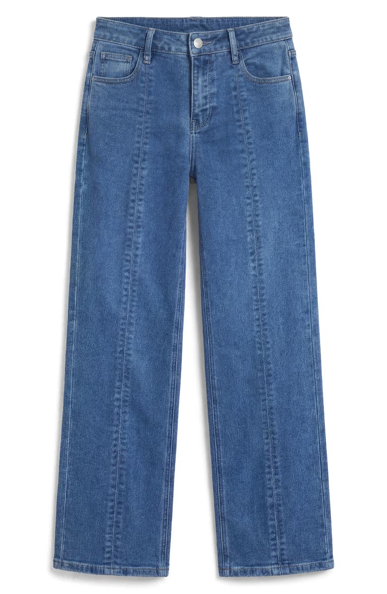 Sanctuary Denim Nixie Midrise Slim Straight Jeans, Alternate, color, Medium Wash