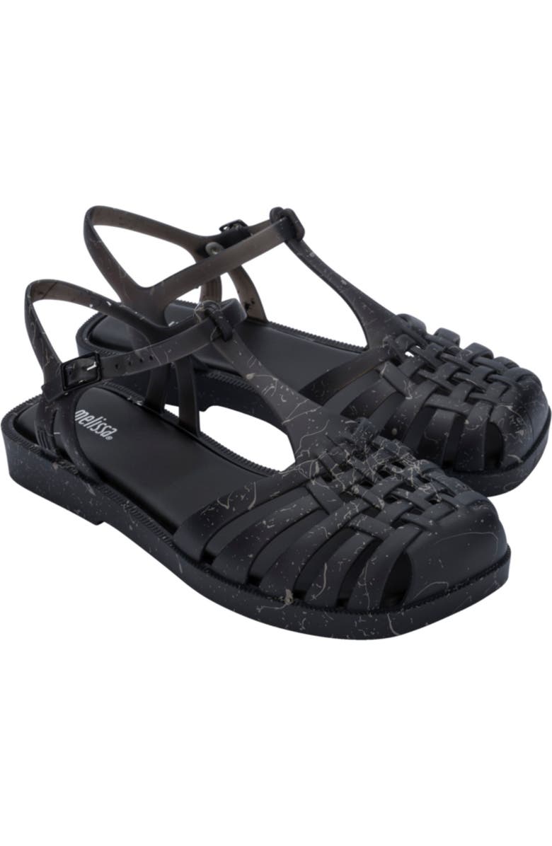 Melissa Aranha Quadrada II Water Resistant Fisherman Sandal, Main, color,
