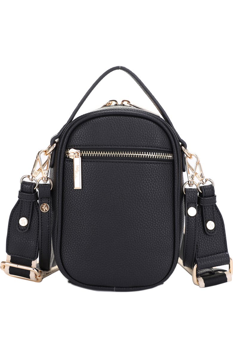 Mali + Lili Marlen Recycled Vegan Leather Crossbody Bag, Alternate, color,