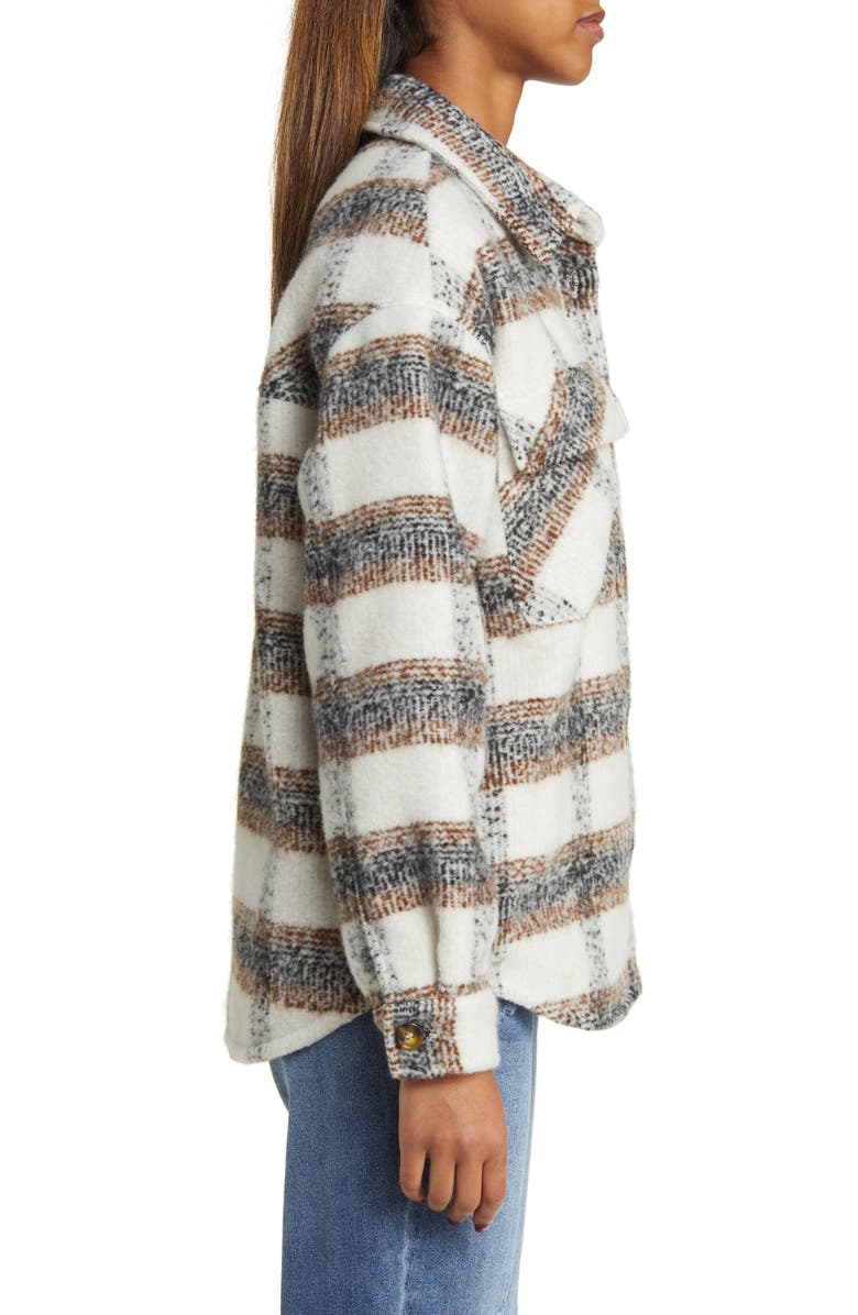 Thread & Supply Plaid Shacket, Alternate, color,