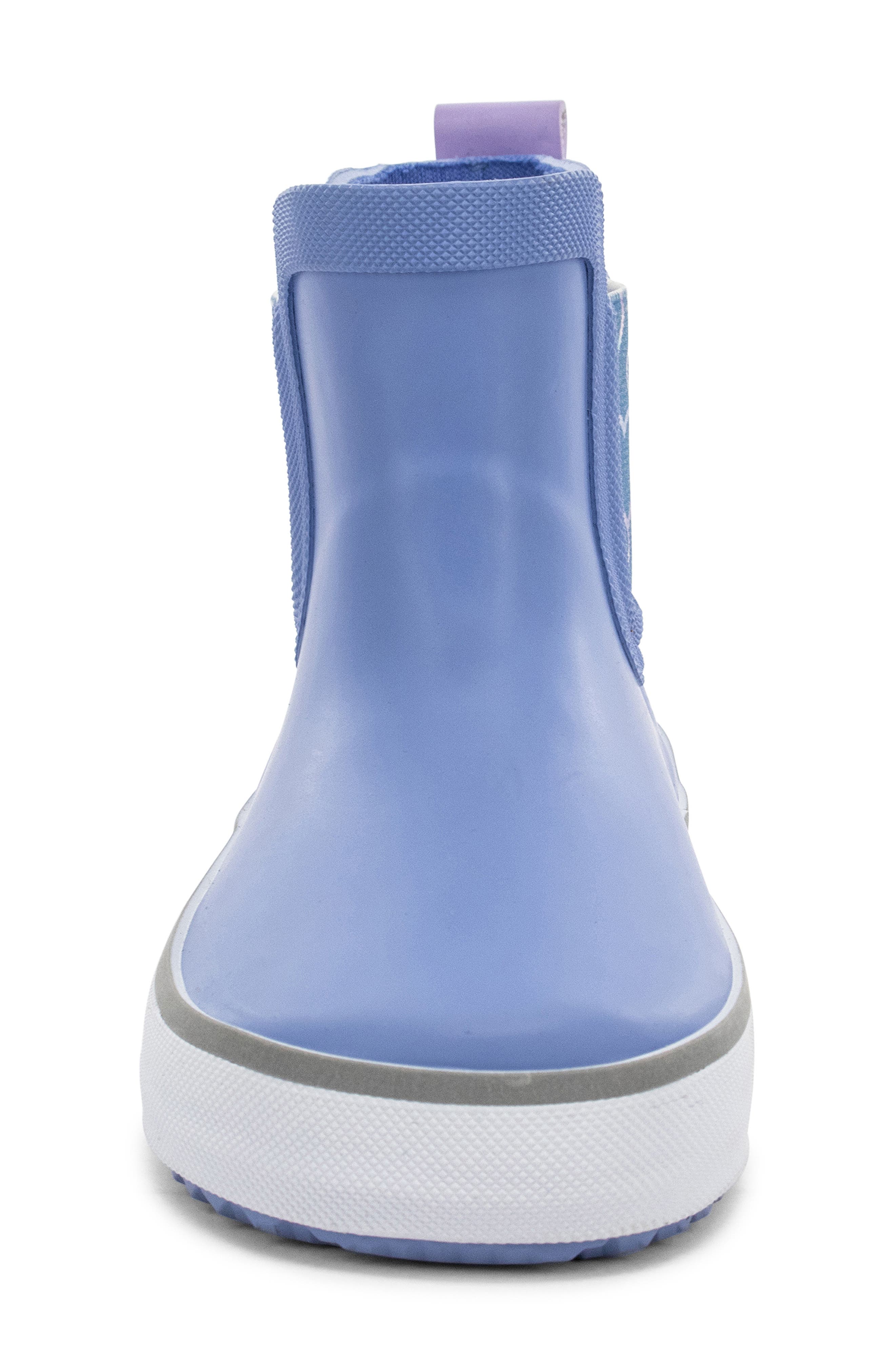 Western Chief Kids' Element Waterproof Chelsea Rain Boot, Alternate, color, Periwinkle