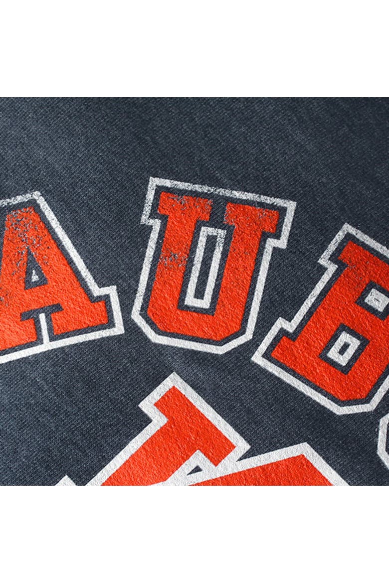 Women's Alta Gracia (Fair Trade) Navy Auburn Tigers Relaxed Fit Rosaura Pullover Fleece Sweatshirt, Alternate, color, Navy