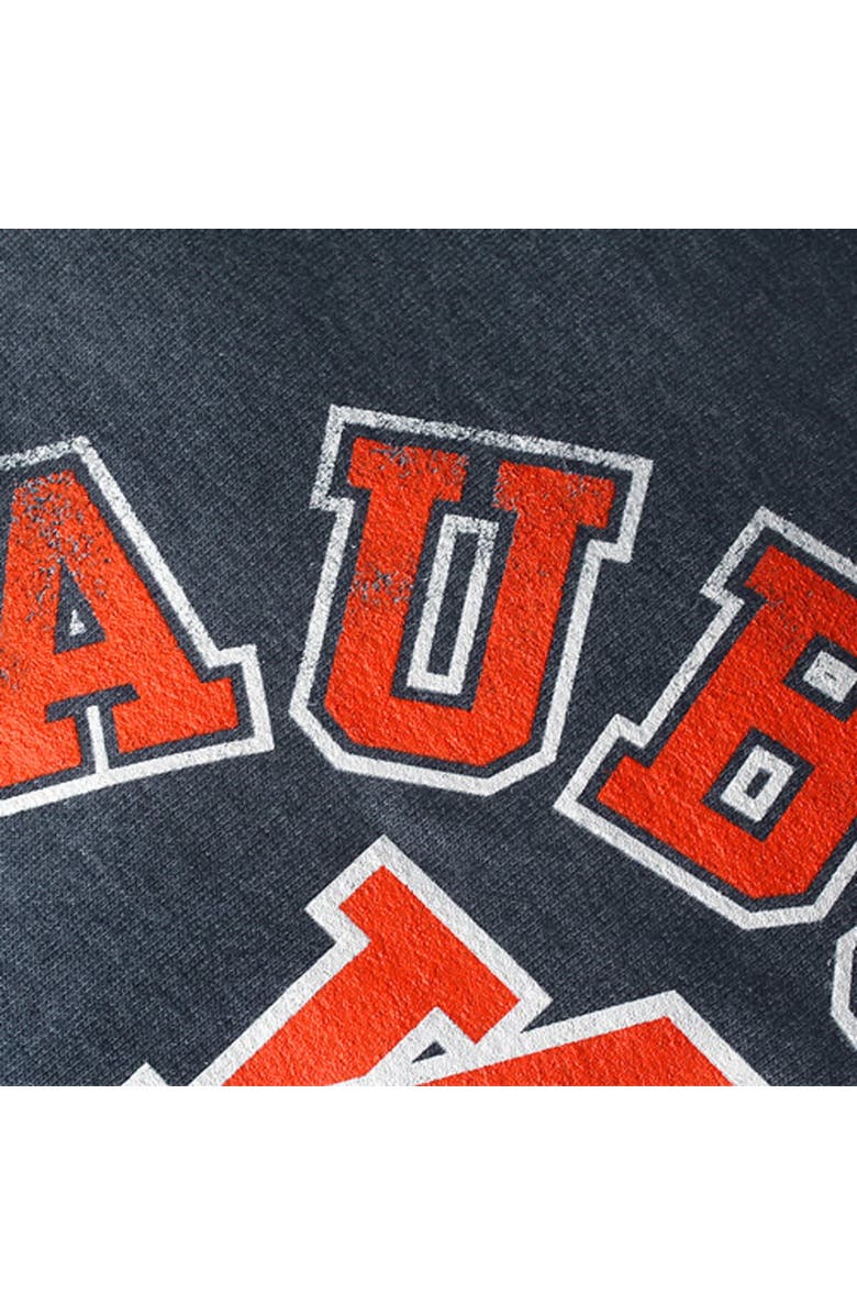 ALTA GRACIA Women's Alta Gracia (Fair Trade) Navy Auburn Tigers Relaxed Fit Rosaura Pullover Fleece Sweatshirt, Alternate, color,