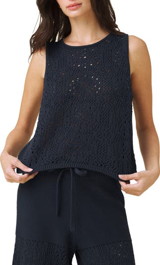 Splendid Open Stitch Sleeveless Top | Nordstrom
