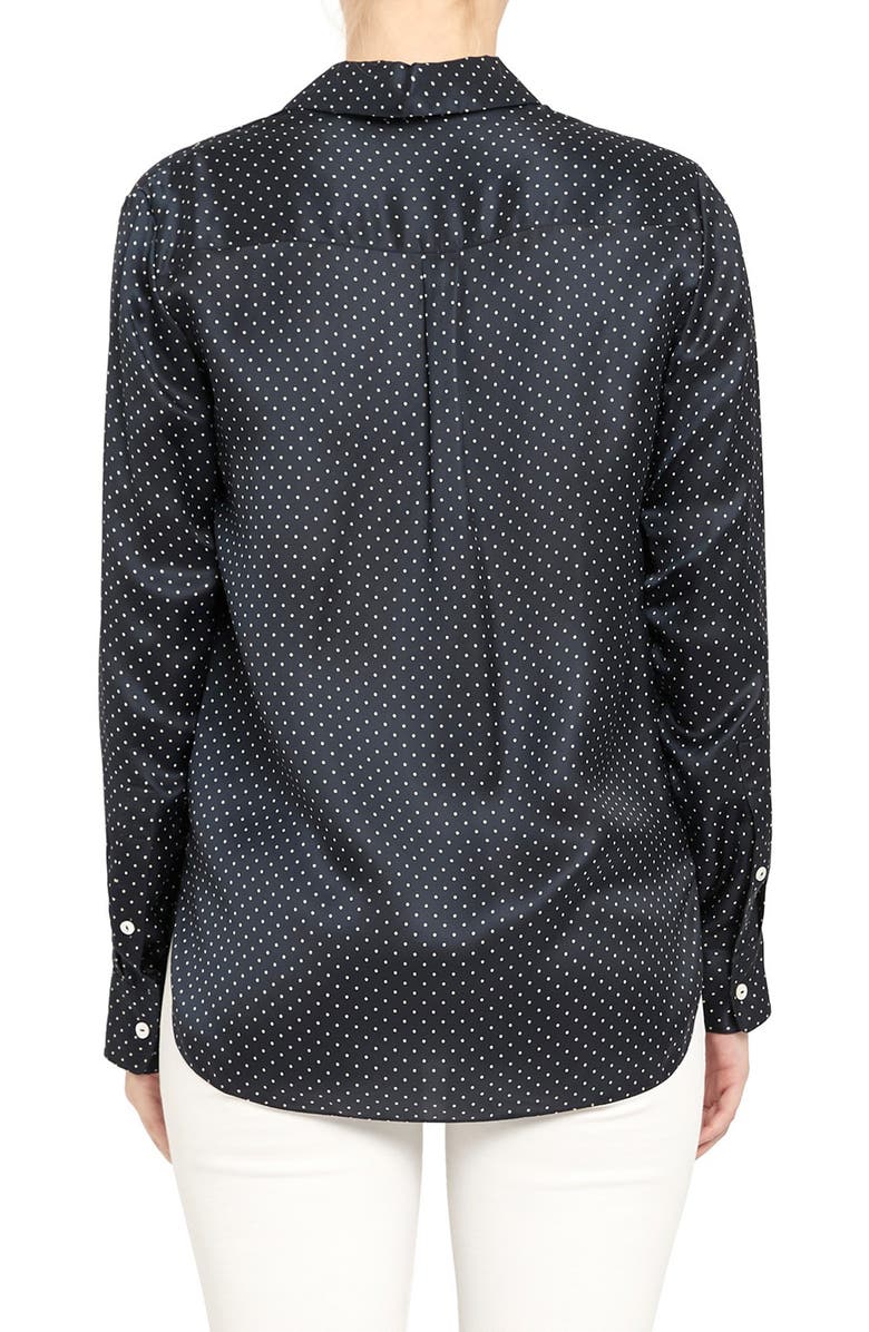 Theory Dot Button-Up Shirt, Alternate, color,