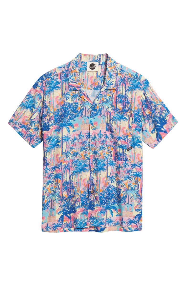 Boardies Havana Print Camp Shirt, Alternate, color, Multi