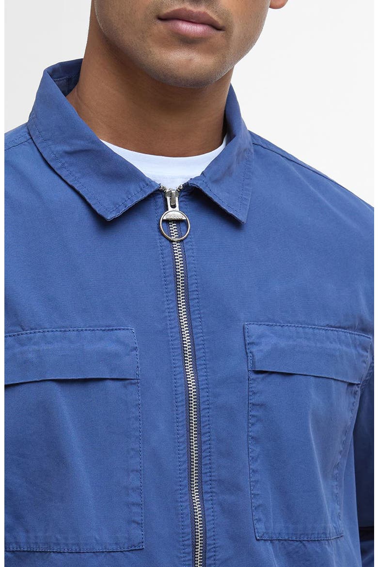 Glendale Zip Overshirt, Alternate, color, OCEANA