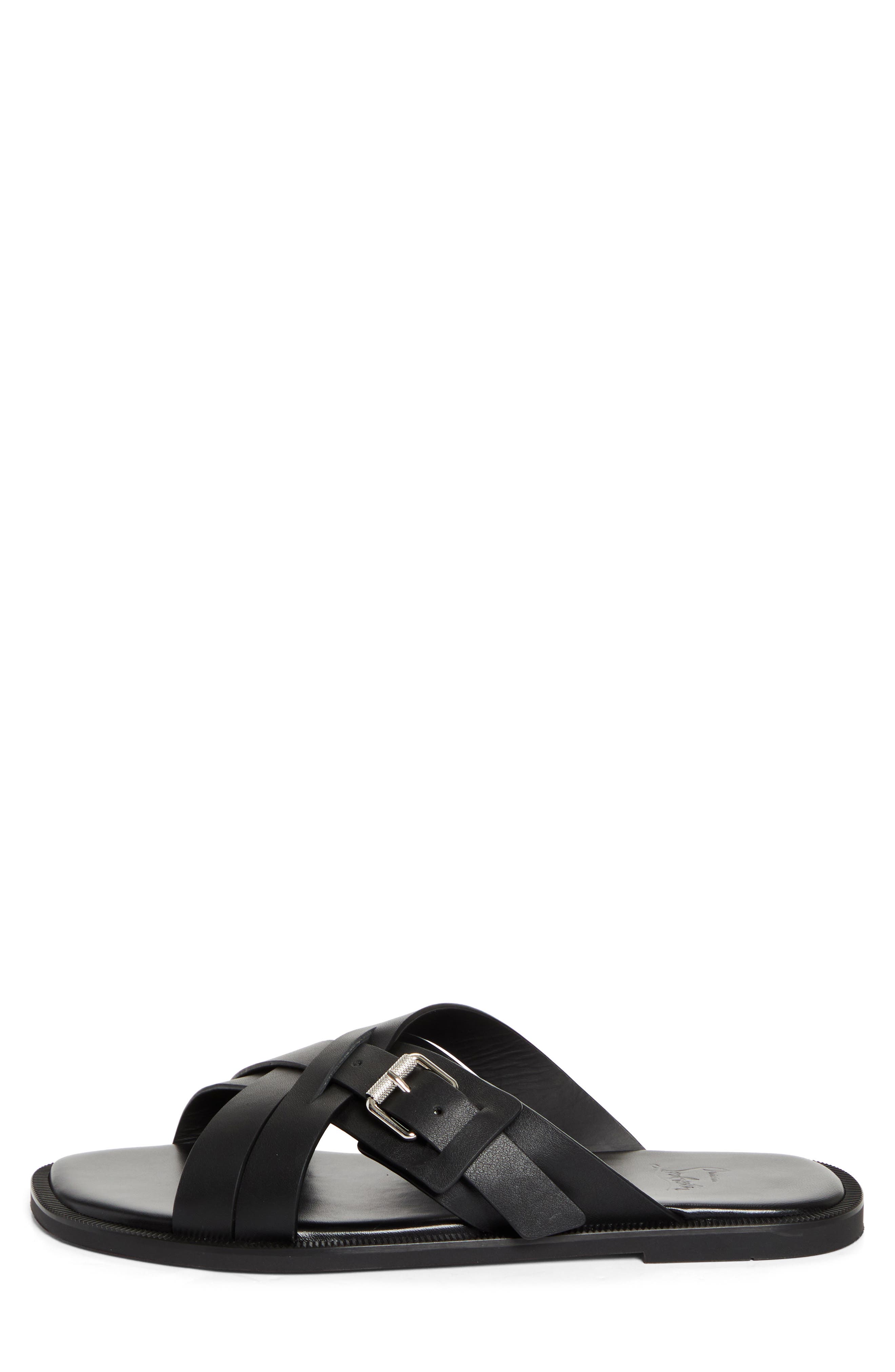 Emircross Slide Sandal, Alternate, color, BLACK