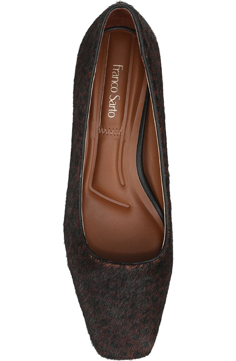 Franco Sarto Salino Square Toe Pump, Alternate, color, Brown