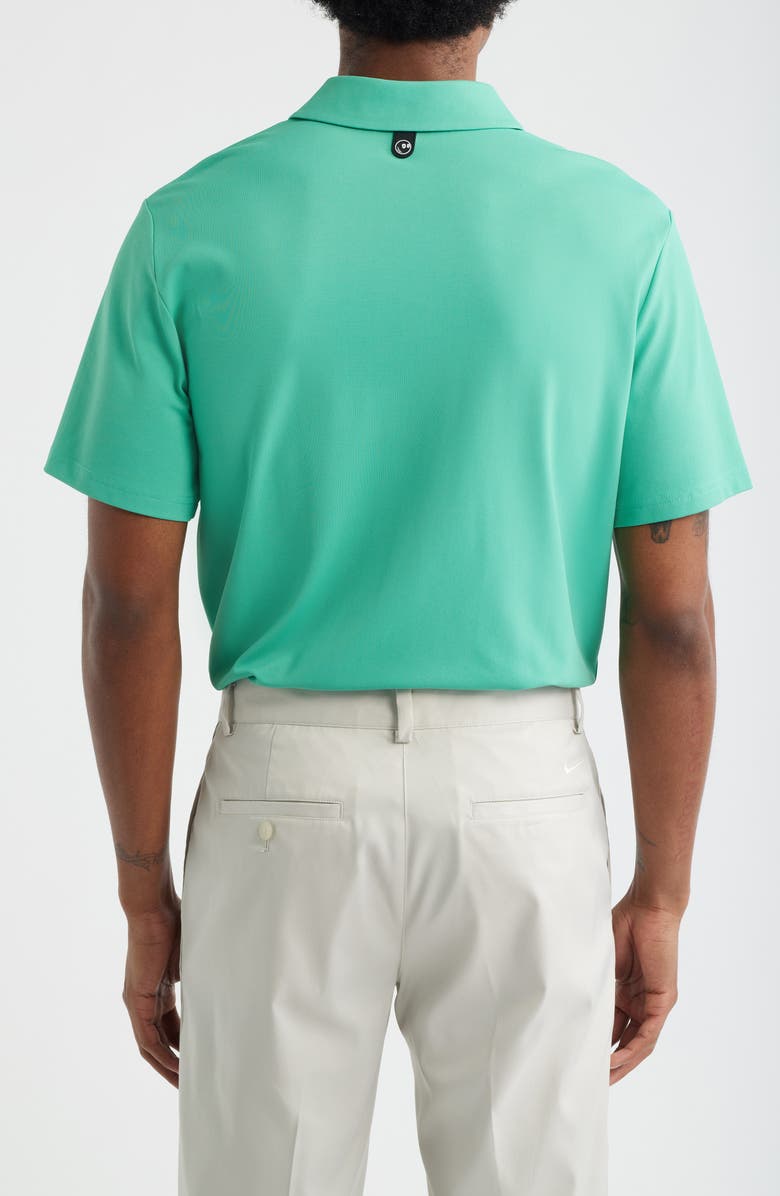 Malbon Golf Fairway Polo, Alternate, color, Marine Green