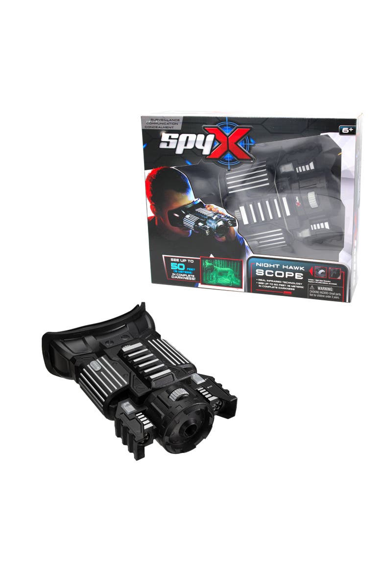 Mukikim SpyX / Night Hawk Scope - Real Infrared Night Vision lets you see up 50 ft. in Total Darkness.  Perfect addition for your spy gear collection, or your next outdoor excursion!, Main, color, Black