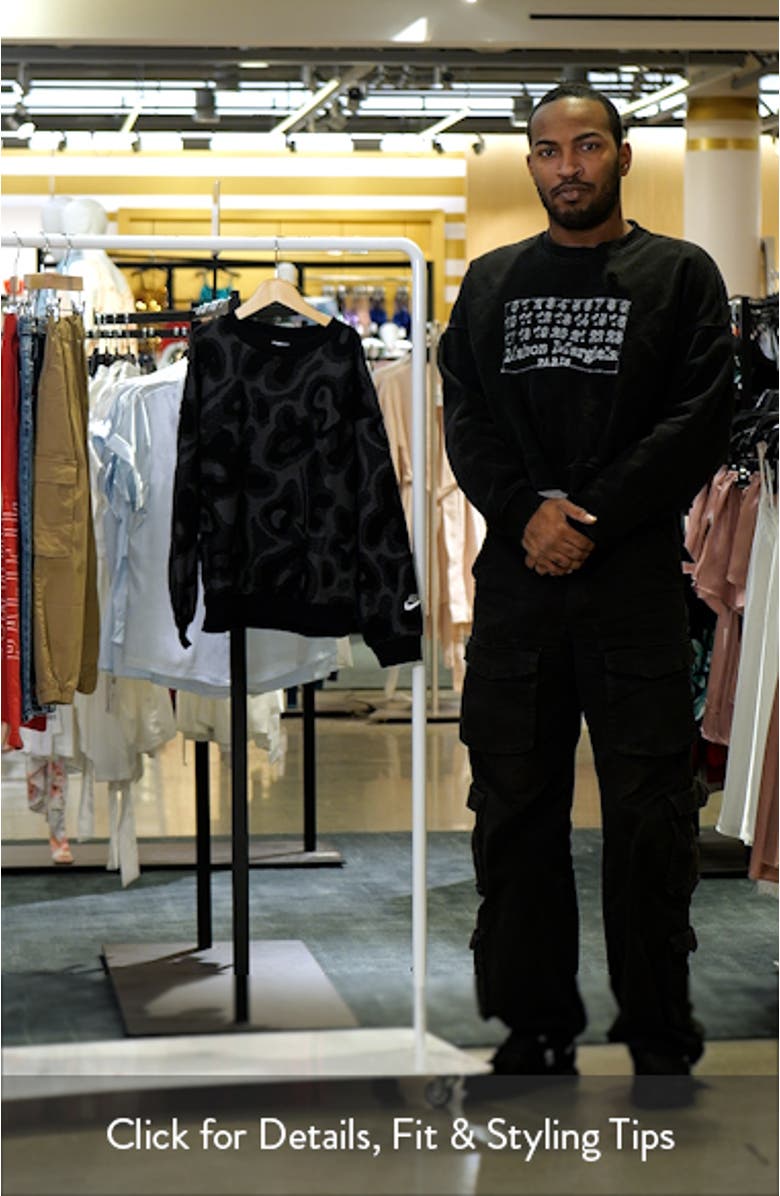 Kids' Sportswear Oversize Crewneck Sweatshirt, sales video thumbnail