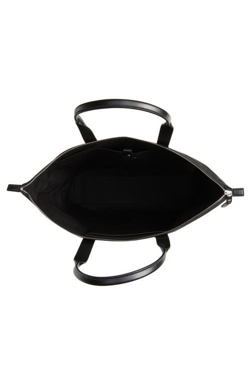 Dolce & Gabbana Structured Tote Bag With Metal Hardware And Top Handles In Black