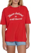Billabong I Will Travel Graphic Cotton T-Shirt
