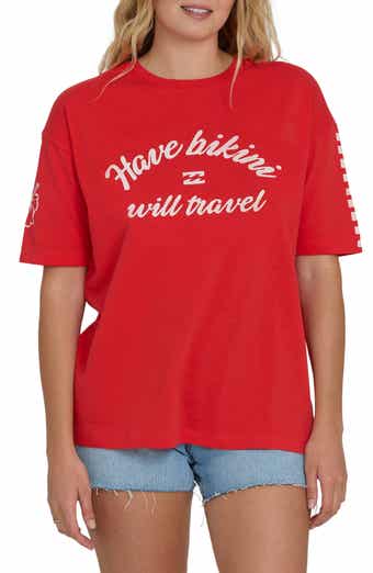 I Will Travel Graphic Cotton T-Shirt