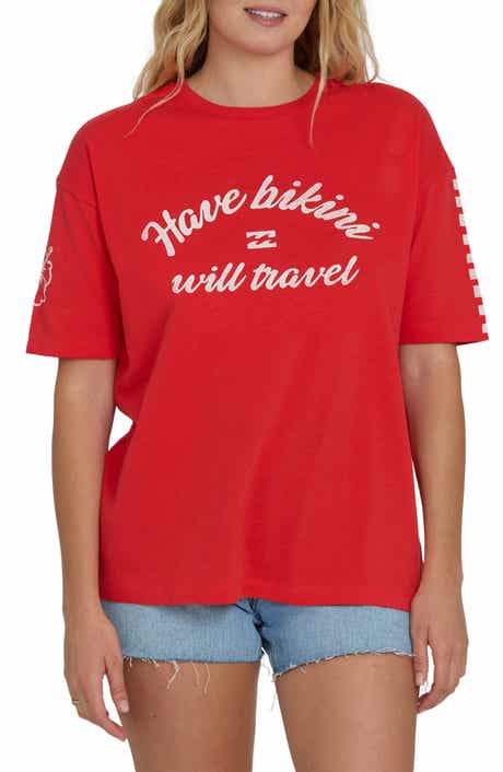 I Will Travel Graphic Cotton T-Shirt