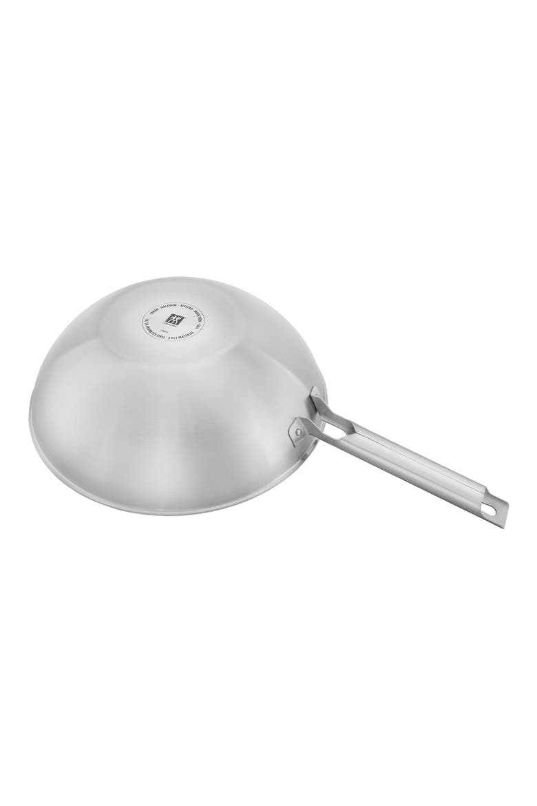 Joy Plus 12-Inch Nonstick Wok, Alternate, color, STAINLESS STEEL