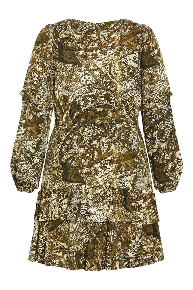 Raya Long Sleeve Paisley Dress, Alternate, color, PAISLEY
