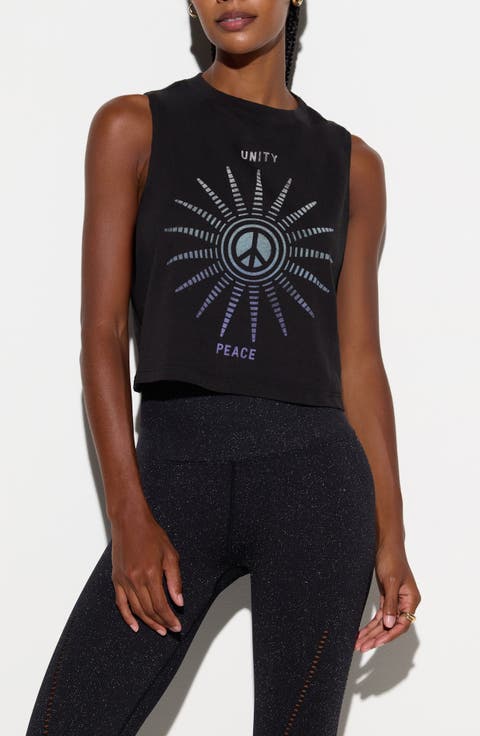 Emit Peace Spirit Crop Tank