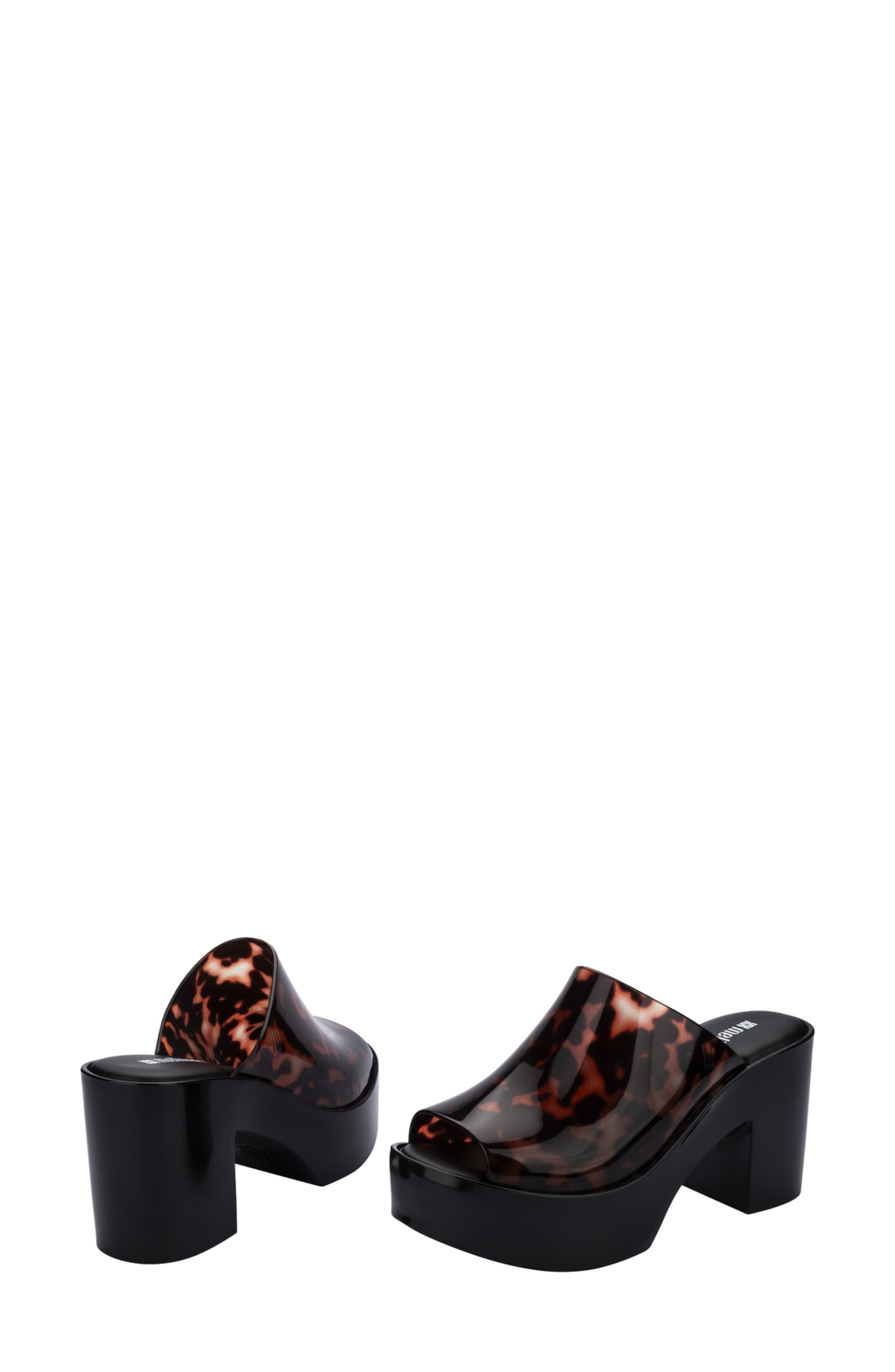 Hype II Platform Mule, Alternate, color, BLACK/ TORTOISE