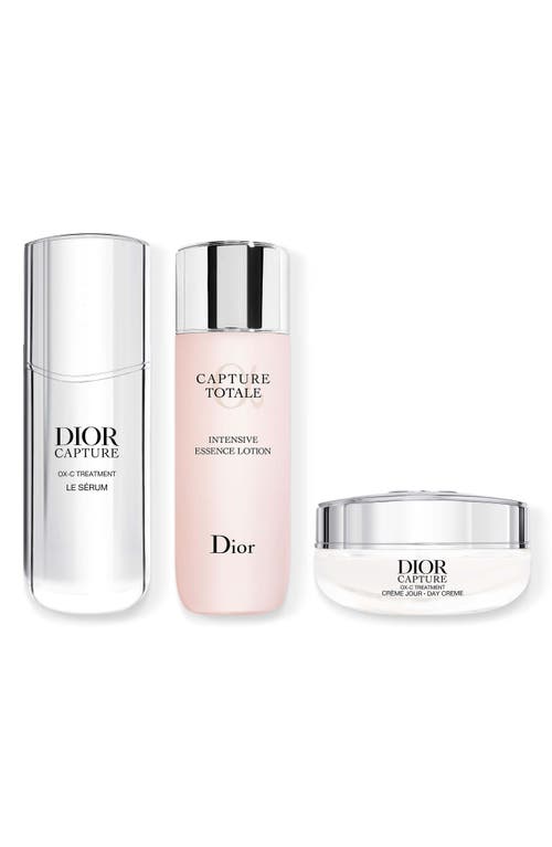 Dior Capture 3-piece Anti-aging Skin Care Set $219 Value In Transparent