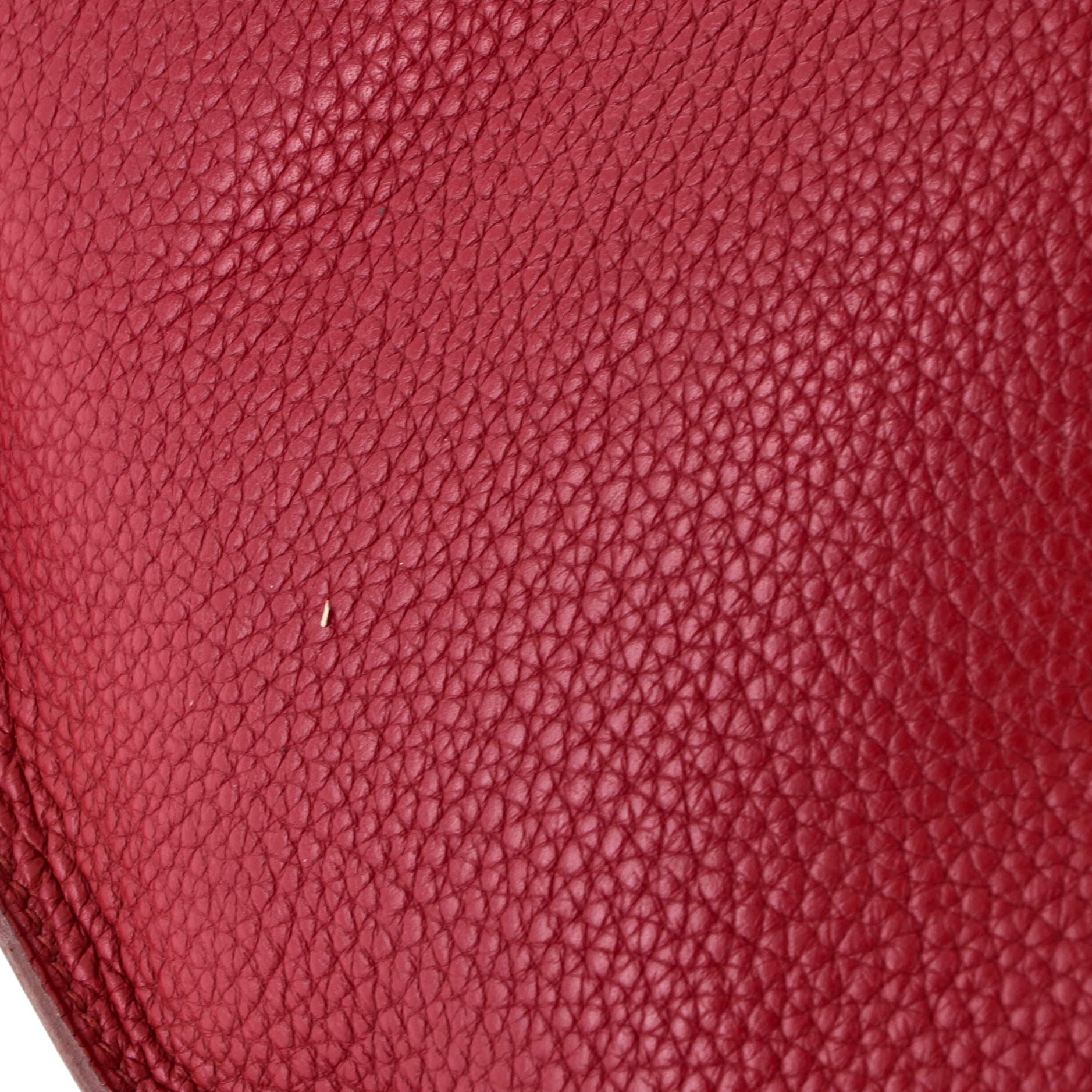 Pre-Owned Hermes Jypsiere Bag Clemence 31, Alternate, color, Rubis