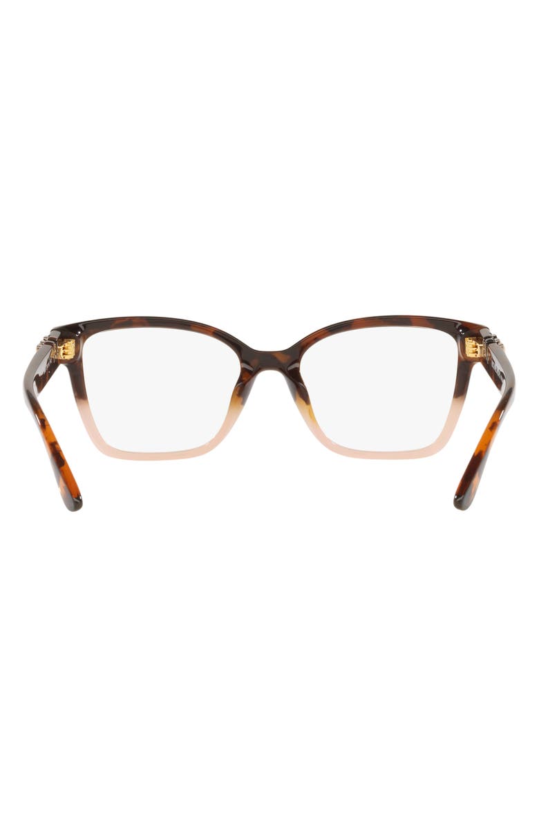 Michael Kors Karlie I 53mm Square Optical Glasses, Alternate, color, Pink