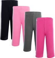 Hudson Baby Cotton Athletic Pants 4Pk