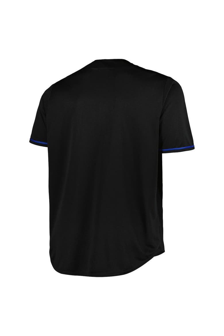 Men's Black Chicago Cubs Big & Tall Pop Fashion Jersey, Alternate, color, Black